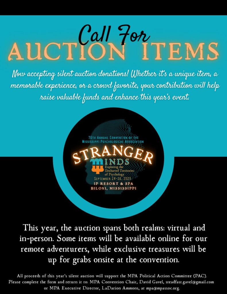 MPA Silent Auction Flyer 2025